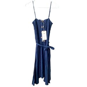 NWT CI SONO LA NAVY BLUE DRESS